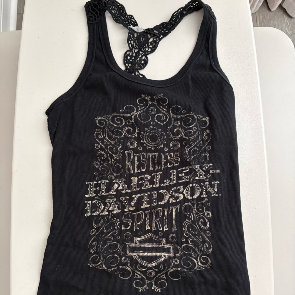 Harley-Davidson Black Tank Top